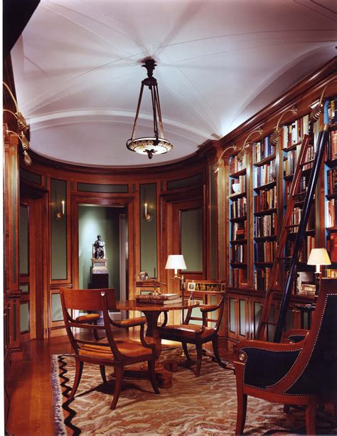 Image result for Traditional Library Design Home