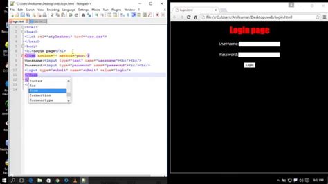 Image result for How to Make Web Page About Myself in HTML Using Notepad