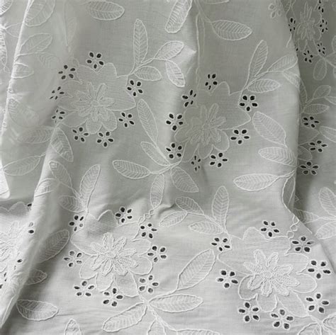 Image result for Eyelet Border Fabric