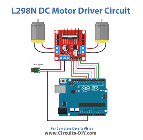 Image result for Arduino DC Motor Control L298