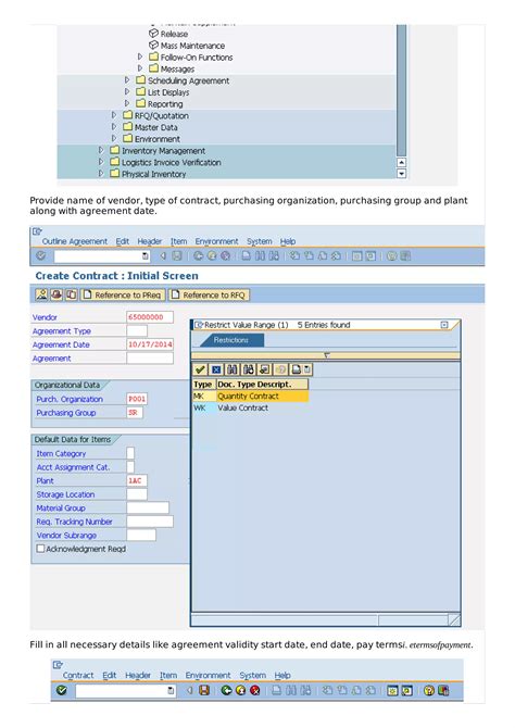 SAP Purchasing Agreement Types に対する画像結果