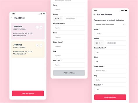 Image result for Address Form Example UI