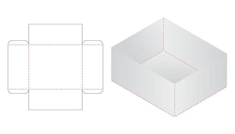 Image result for Paper Rectangle Box Template