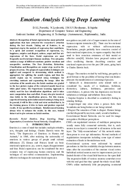 Image result for Emotion Detection Using Deep Learning Approach in Text