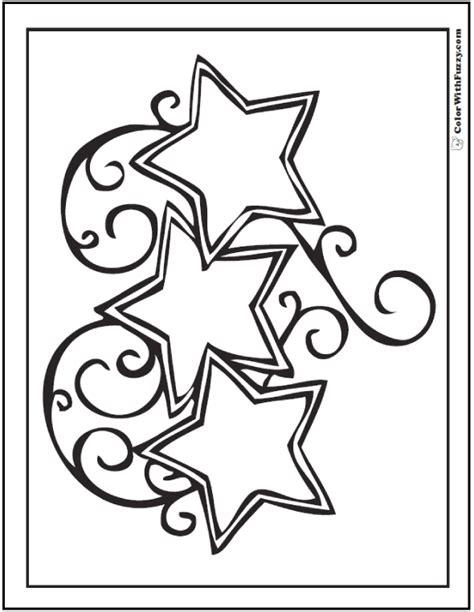 Image result for Star Pattern Coloring Pages
