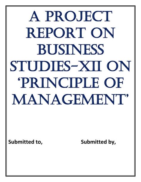 Image result for Principles of Management Project Titles