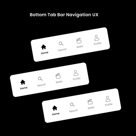 Image result for Bottom Menu UI Design
