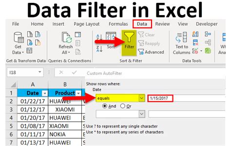 Image result for Filtering Data in Excel