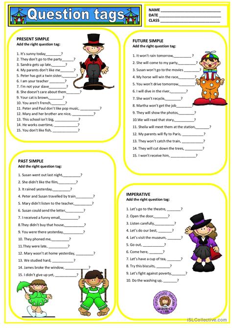 Toradh íomhá ar What Is a Question Tags