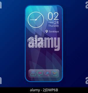 Image result for Application Home Screen UI