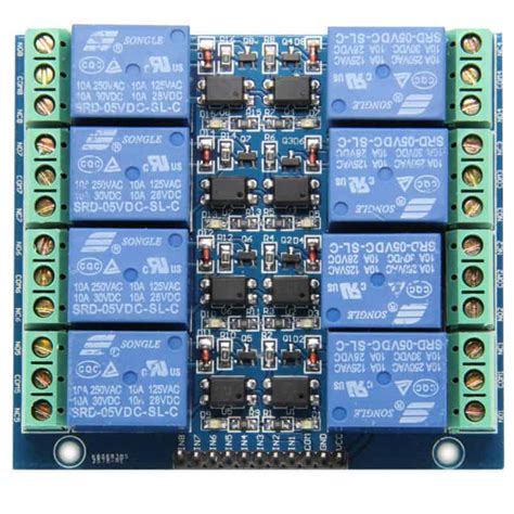 8 Channel Programable Relay Module Pinout Diagram に対する画像結果