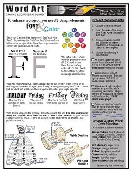 Image result for Computer Assignment Word Art