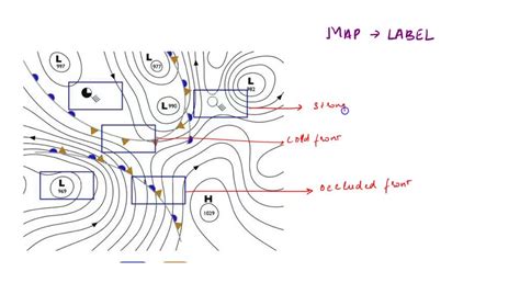 تصویر کا نتیجہ برائے How To Read A Weather Map Symbols