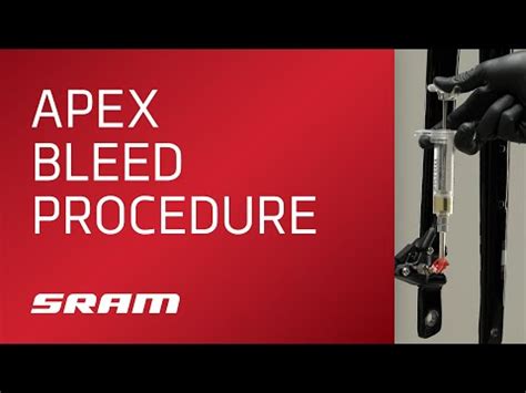 Image result for How to Bleed SRAM Apex 1 Brakes