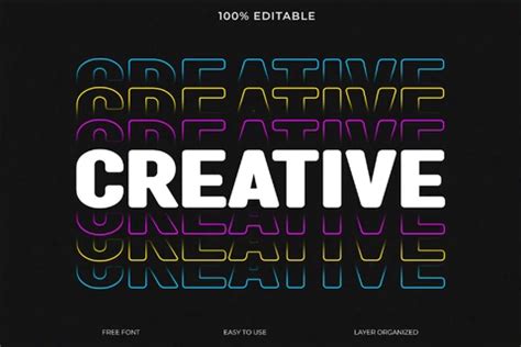 Résultat d’images pour Free Creative Text Design