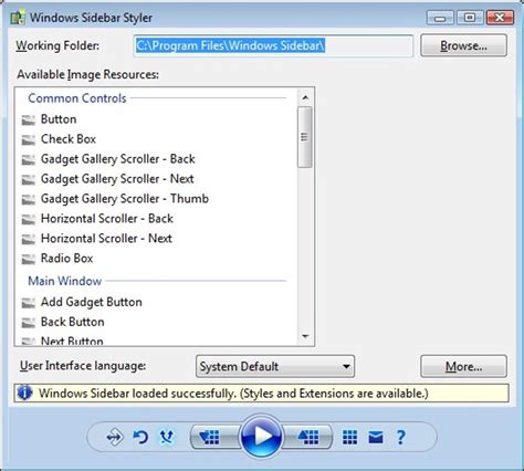 Windows Sidebar に対する画像結果