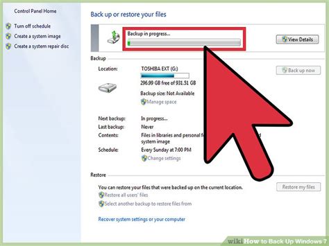 Image result for How to Backup Windows 7