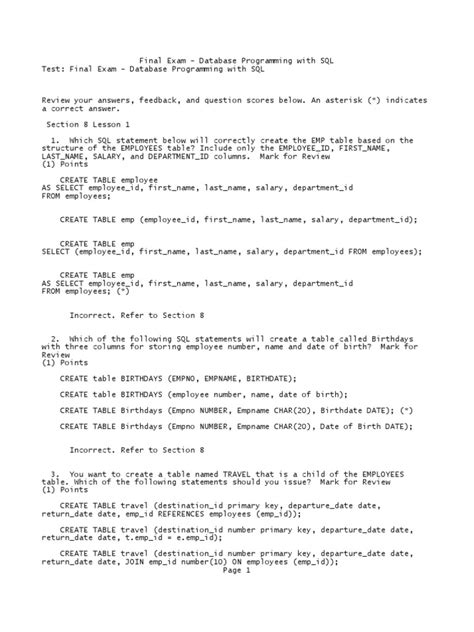 Image result for Database Programing Past Papers PDF