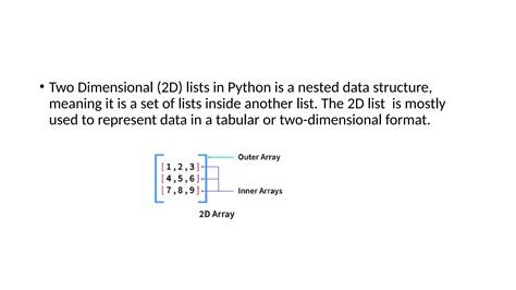 Image result for 2-Dimentional Lists Example in Python for GCSE