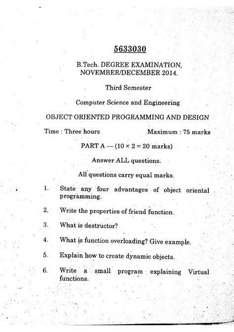 Software Development Question Paper Diploma に対する画像結果