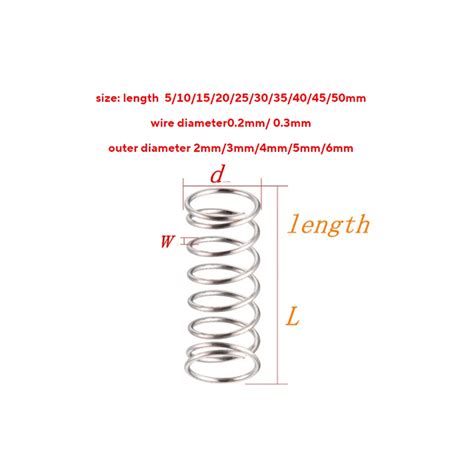 Quality Stainless Steel Micro Small Compression spring