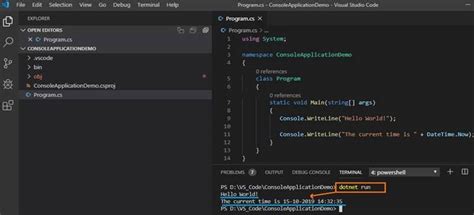 Image result for How To Run Code On Visual Studio