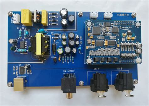 Toradh íomhá ar Stereo Audio DSP PCB Module