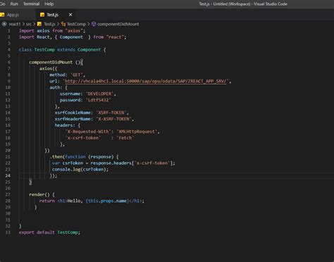 CSRF Token Example に対する画像結果