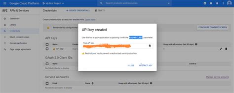 Contoh API Key Google に対する画像結果