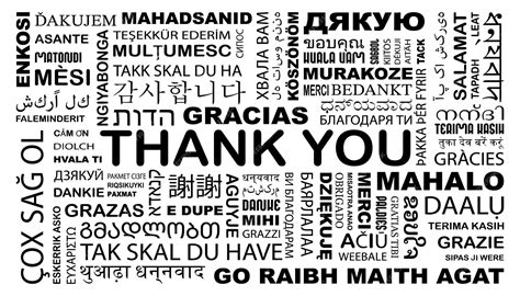 Image result for Thank You Design Multilanguage