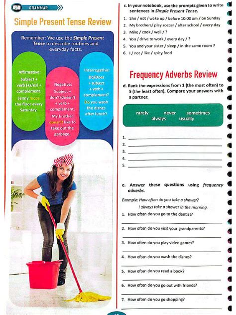 Afbeeldingsresultaten voor Simple Present Lesson