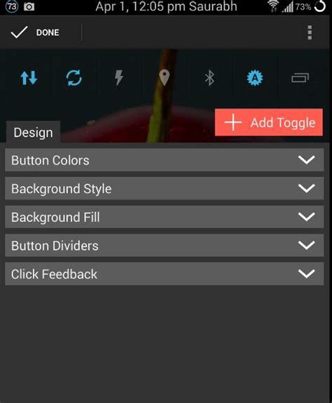 Custom Notification Panel Android के लिए छवि परिणाम