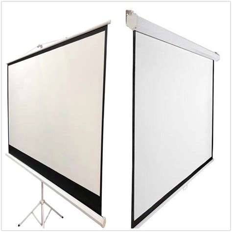 Matte White Projector Projection Screen Material PVC DIY - Polyester ...