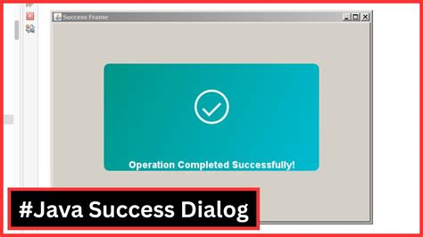 Toradh íomhá ar CSS Upper Right Success Dialog