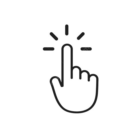 Image result for Click Vector Png Transparent