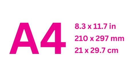 Image result for A4 Paper Format