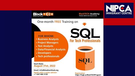 Toradh íomhá ar SQL for Tech Professionals