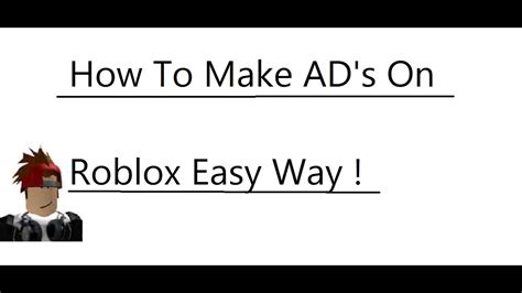 Image result for How to Make a Roblox Ad for Free