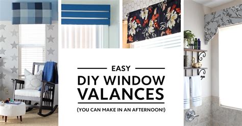 Toradh íomhá ar Easy Homemade Window Valances