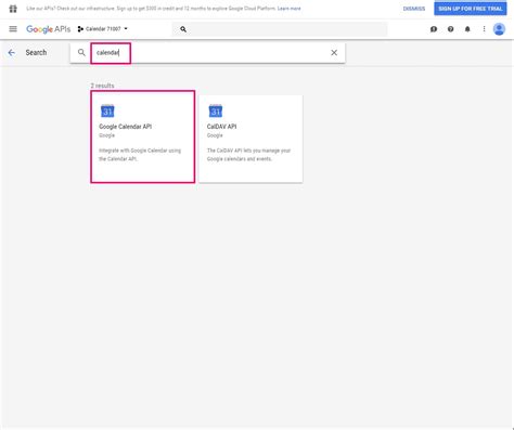 Image result for Google Calendar API Key