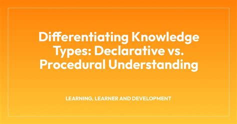 Image result for Declarative and Procedural Knowledge Examples