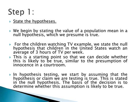 Image result for Null Hypothesis Testing Steps