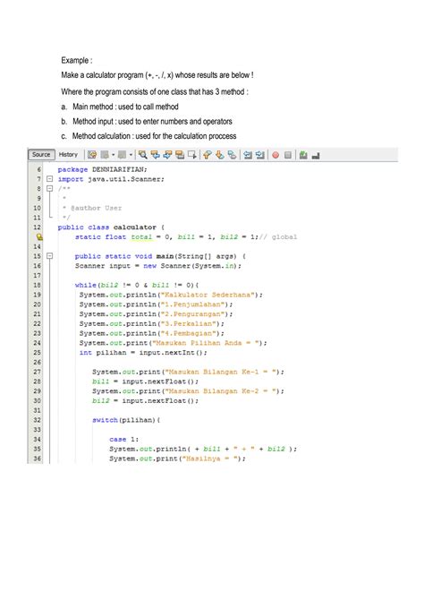 Image result for NetBeans Calculator Code