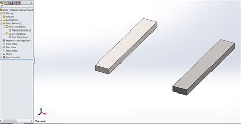 Image result for SolidWorks Add Material