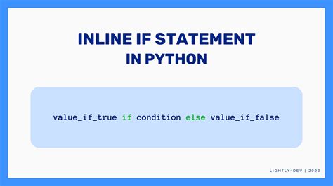 Toradh íomhá ar Put Else On One Line in Python