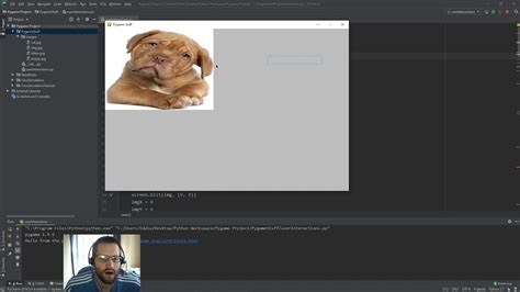 Toradh íomhá ar Pygame Mouse Position Text
