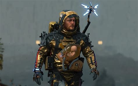 Toradh íomhá ar Death Stranding Suit