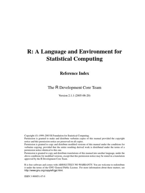 Image result for R Programming Lab Manual PDF