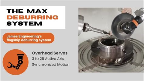 Toradh íomhá ar Automatic Deburring Machine