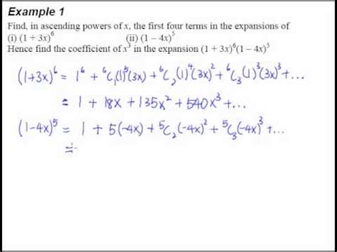 Toradh íomhá ar Binomial Formula Question and Answer